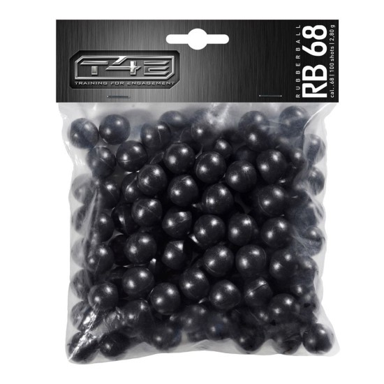 Umarex T4E RB68 cal .68 Rubber BB's x 100 Umarex T4E RB68 cal .68 Rubber BB's x 100