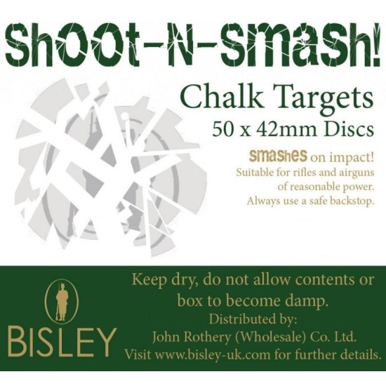 Bisley Shoot-N-Smash Chalk Targets Bisley Shoot-N-Smash Chalk Targets
