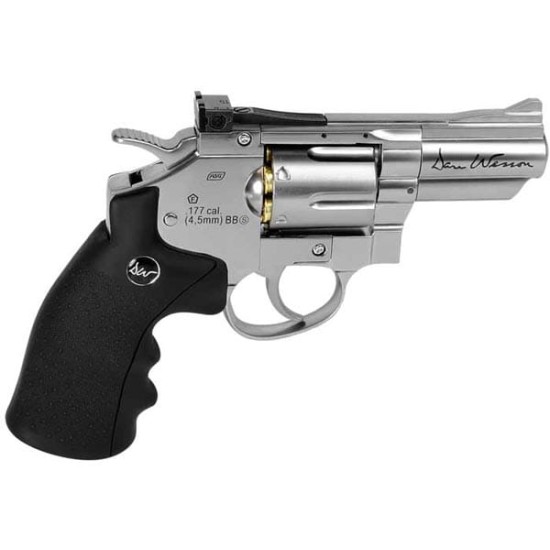 Dan Wesson 2.5" Revolver Silver .177 Pellet Dan Wesson 2.5" Revolver Silver .177 Pellet