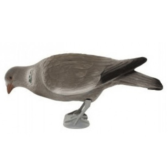 Bisley Flocked Pigeon with legs Feeding Bisley Flocked Pigeon with legs Feeding