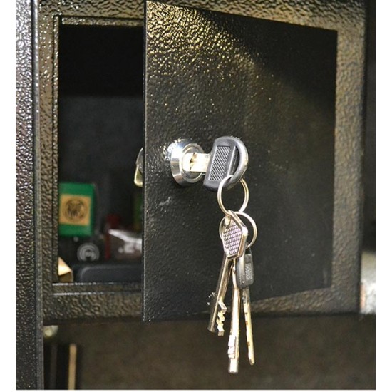 Buffalo River Gun Cabinet Gold Line with LCD 10 Gun 2mm Wall / 3mm Door Buffalo River Gun Cabinet Gold Line with LCD 10 Gun 2mm Wall / 3mm Door