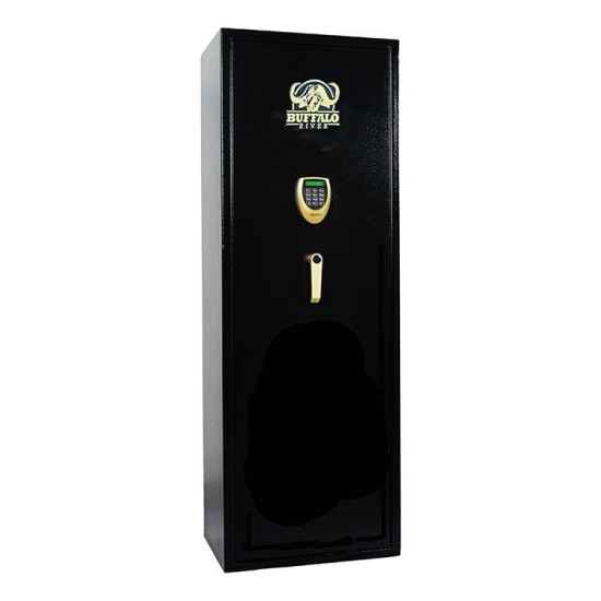 Buffalo River Gun Cabinet Gold Line with LCD 10 Gun 2mm Wall / 3mm Door Buffalo River Gun Cabinet Gold Line with LCD 10 Gun 2mm Wall / 3mm Door