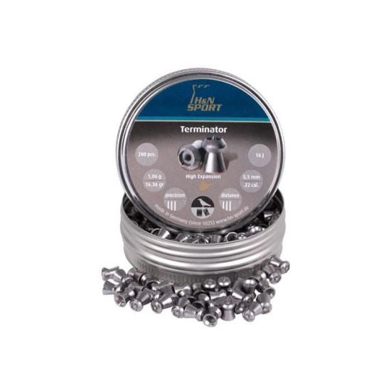 H&N Terminator Pellets .22 H&N Terminator Pellets .22