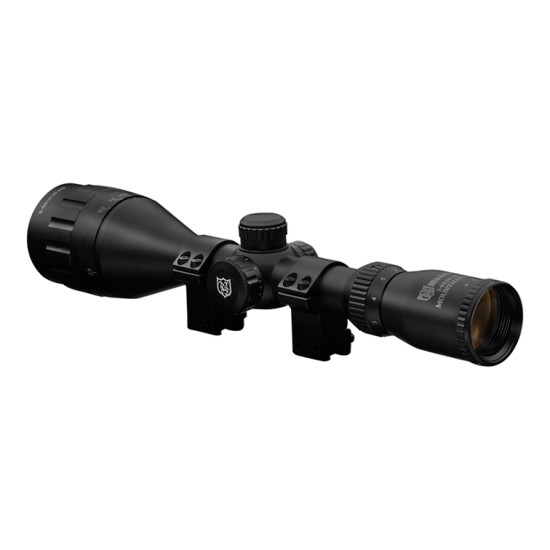 Nikko Stirling MountMaster AO illuminated illuminated Half Mil Dot Reticle 3-9x50 Nikko Stirling MountMaster AO illuminated illuminated Half Mil Dot Reticle 3-9x50