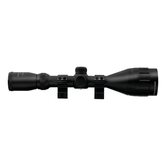Nikko Stirling MountMaster AO illuminated illuminated Half Mil Dot Reticle 3-9x50 Nikko Stirling MountMaster AO illuminated illuminated Half Mil Dot Reticle 3-9x50