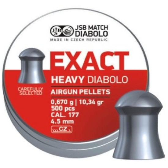 JSB Exact Heavy .177 (4.52) JSB Exact Heavy .177 (4.52)