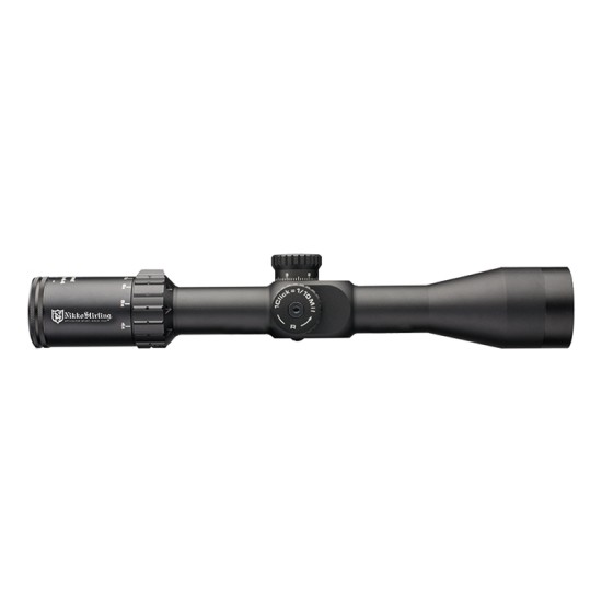 Nikko Stirling Diamond Illuminated First Focal Plane Rifle Scope illuminated Half Mil Dot Reticle 4-16x44 Nikko Stirling Diamond Illuminated First Focal Plane Rifle Scope illuminated Half Mil Dot Reticle 4-16x44
