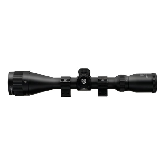 Nikko Stirling MountMaster AO Illuminated illuminated Half Mil Dot Reticle 3-9x40 Nikko Stirling MountMaster AO Illuminated illuminated Half Mil Dot Reticle 3-9x40