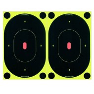 Shoot-N-C Targets 7 inch oval pack of 12