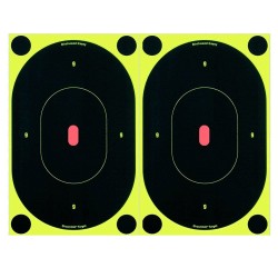 Shoot-N-C Targets 7 inch oval pack of 12