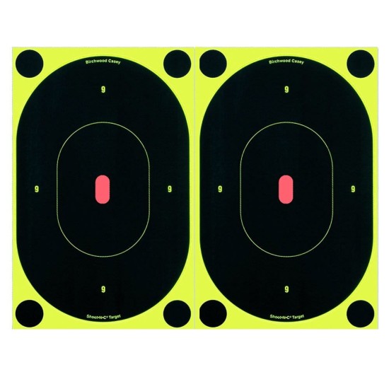 Shoot-N-C Targets 7 inch oval pack of 12 Shoot-N-C Targets 7 inch oval pack of 12