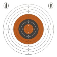 Bisley 14cm Standard Single Grade 2 targets