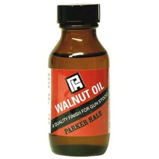 Walnut Oil 50ml Glass Bottle by Parker-Hale Walnut Oil 50ml Glass Bottle by Parker-Hale