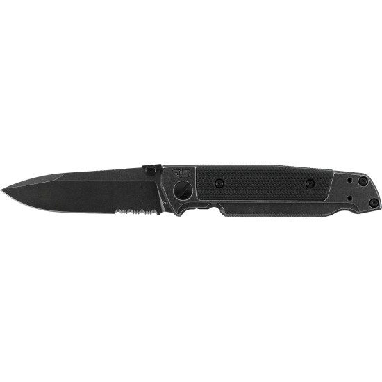Walther Q5 Steel Frame Blackwash Serrated Walther Q5 Steel Frame Blackwash Serrated