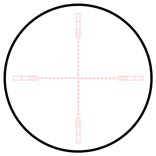 Hawke Sidewinder 30 SF 6.5-20x42 20x Half Mil-Dot